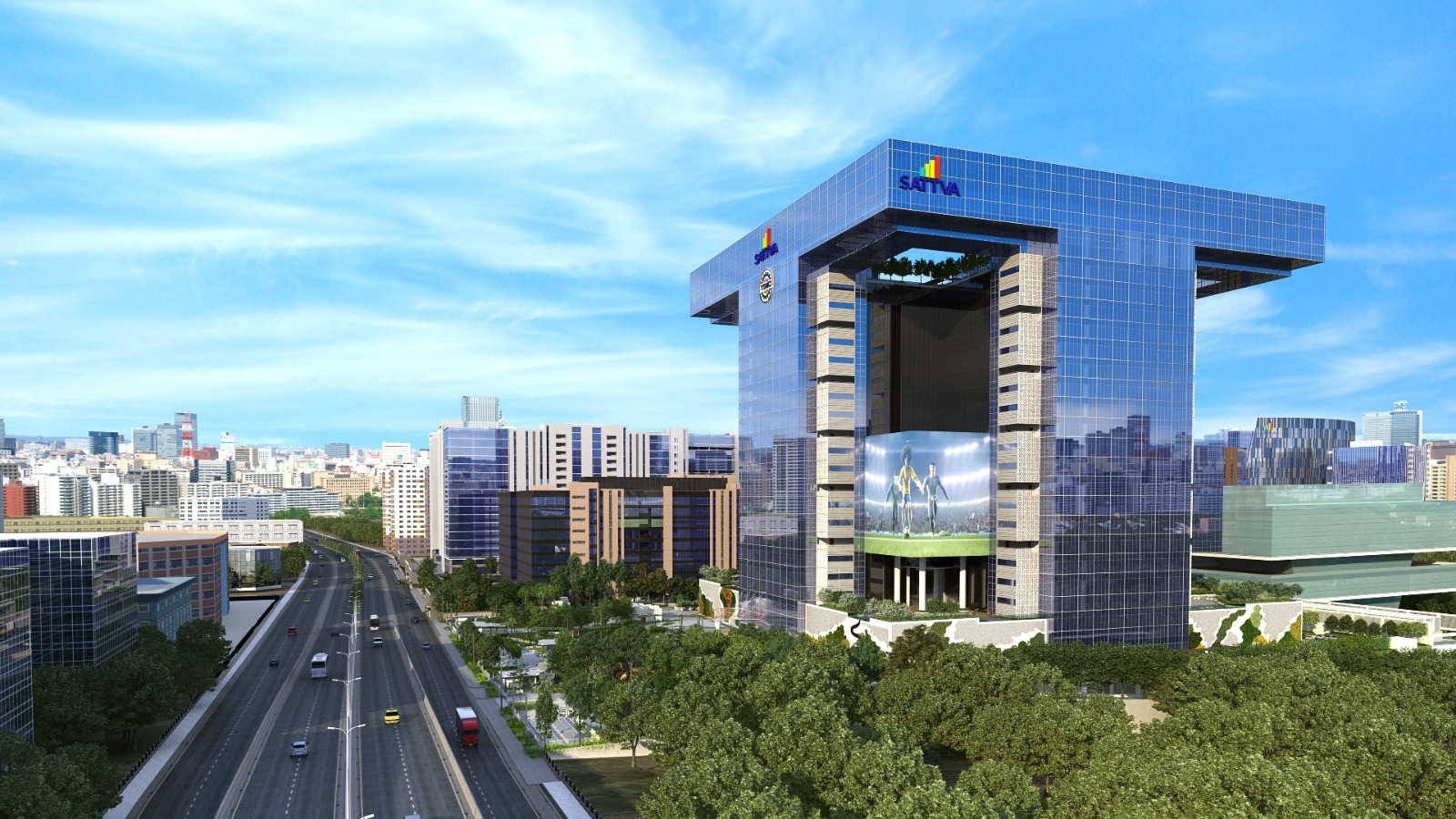 Sattva Image Tower